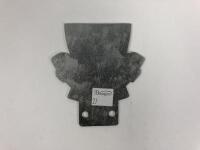 VICTORIA: A 'Victoria The Garden State' metal car badge with Union Jack and banner - 2