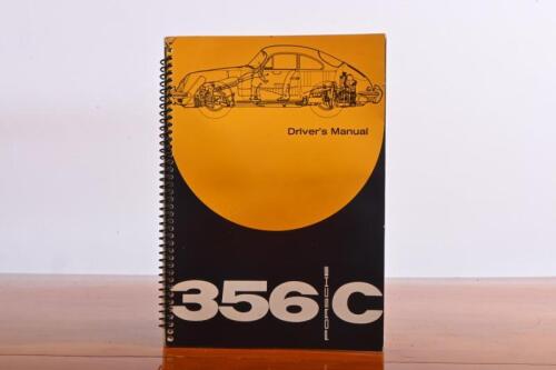 PORSCHE 356: An original September 1963 Porsche 356 C Driver's manual