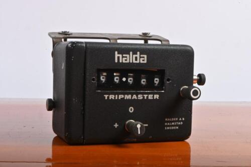 HALDA: A circa 1960s-1970s Halda 'Twinmaster' rally metre system Cat No. TWM1, Serial No. '28296'