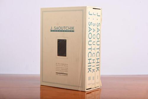 J.SAOUTCHIK CARROSSERIE: A Limited Edition three volume set featuring the works of J.Saoutchik CARROSSERIE by Peter M. Larsen, with Ben Erickson. Numbered '86' of 500