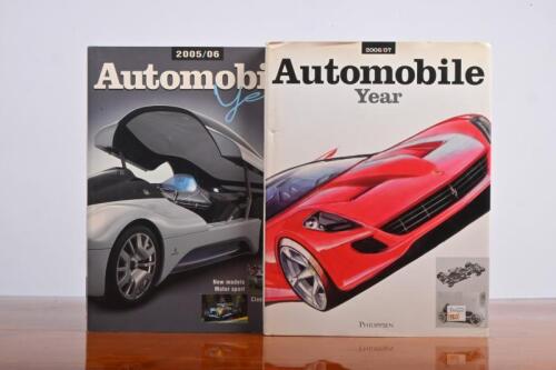 AUTOMOBILE YEAR: Two editions of 'Automobile Year'. Consecutive years 2005/06 (No.53) & 2006/07 (No.54)