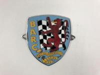 B.A.R.C: A British Automobile Racing Club badge, stamped GL2751