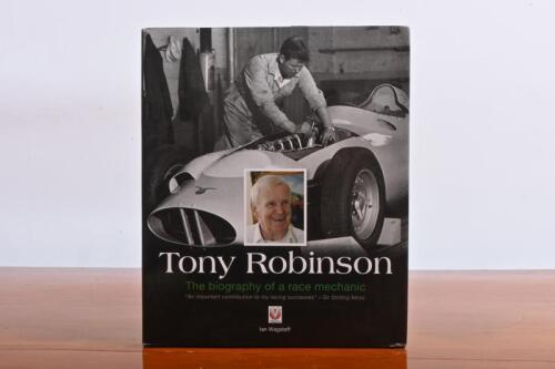 ROBINSON: 'Tony Robinson - The biography of a race mechanic' hardcover book by Ian Wagstaff