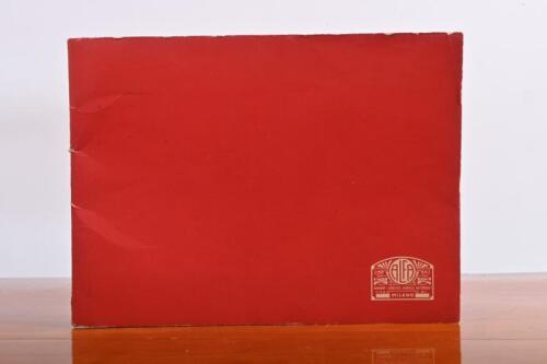 ALFA: A circa 1975 folio of early ALFA and ALFA ROMEO model colour illustration sheets