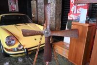 FAN: A wooden fan with burnt effect - 3