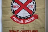 REDEX: A rare and impressive 'REDEX OFFICIAL STATION' poster. Circa 1950's - 4