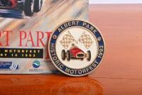 ALBERT PARK: Three items related to the 1993 HISTORIC MOTORFEST, ALBERT PARK. Limited Edition badge & Two copies 'ALBERT PARK HISTORIC MOTORFEST, FEBRUARY 14 1993' programme - 2