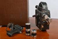 CAMERA: A PAILLARD BOLEX H16 REX-5 spring-wound CLOCKWORK 16mm camera - 2