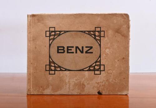 BENZ: A very rare, scarce first edition of 'BENZ - DIE BENZWAGEN'. Catalogue of early Benz automobiles, published in 1913