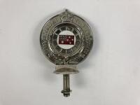 RACV: A Royal Automobile Club Associate (Royal Automobile Club Of Victoria) car club badge, membership number '17777'