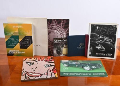 AUCTION CATALOGUES: A group of international auction catalogues from various auction houses. Bonhams, BROOKS, CROMWELL'S, RM AUCTIONS catalogues