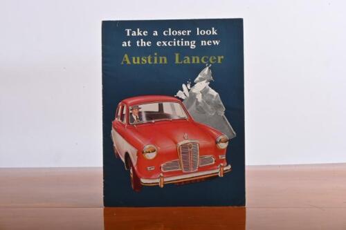 AUSTIN: A original Austin Lancer fold out and up colour brochure. As produced by The Austin Motor Company (Australia) Pty. Ltd