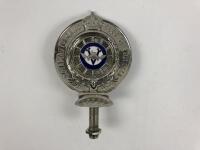 RACV: A Royal Automobile Club Associate (Royal Automobile Club Of Victoria) car club badge, membership number '17777' - 2