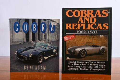 COBRA: Two literary books detailing the COBRA. 'COBRA AND REPLICAS 1962-1983' softcover book by Brooklands Books