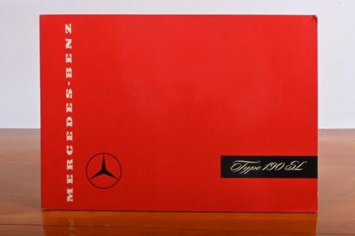 MERCEDES-BENZ: An original Mercedes-Benz Sales Brochure, W 121 190 SL, 1957