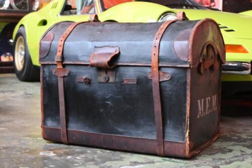 TRAVEL TRUNK: An impressive turn of the century House of Finnigans luxury travel trunk