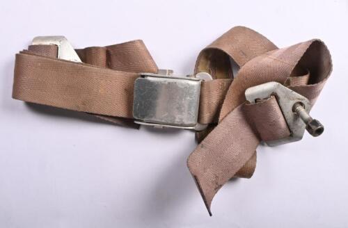 AIRCRAFT BELT: An original aircraft belt by DAVIS, New York. 'FDC-2700 SERIES PATENTED "DOMINION" BELT "D", LIGHT AIRCRAFT P/L. SYDNEY'
