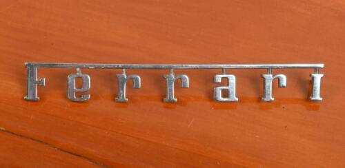 FERRARI: A circa 1960s/1970s early three rear pin Ferrari badge&nbsp;