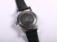HOGA: A stainlesss HOGA 17 jewel direct time jump hour wrist watch - 3
