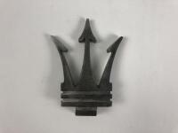 MASERATI: An aluminium Maserati 'Trident' mascot