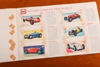 SHELL: Two 1950's/1960's Shell publications. 'JAGUAR PROVES IT' Achievement record & 1960's 'RACING CARS OF THE WORLD' card album - 2