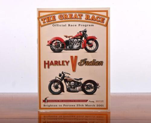 THE GREAT RACE: Three items from 'THE GREAT RACE - Brighton to Portsea'. 1997 & 1998 Promotional Posters. 2001 Official Race Program