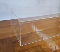MICHELIN: A rare large model of a Michelin branded F1 car, on presentation base with perspex case and inscription plaque reading 'Formula One World Championship 2003, Australian Grand Prix',car approx. 72cm long, 29cm wide - 7