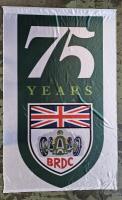 2003 FOSTER'S AUSTRALIAN GRAND PRIX/BRDC: A 2003 Foster's Australian Grand Prix picture. Mounting with numerous signatures from '75 YEAR BRDC Celebration' including Sir Jack Brabham, Tony Gaze, Sir Jackie Stewart, Win Percy & Tim Schenken. With large '75 - 2