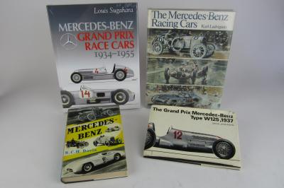 MERCEDES-BENZ: Four racing Mercedes-Benz books