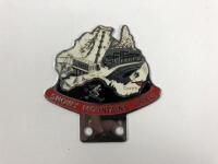 SNOWY MOUNTAINS: A Snowy Mountains Area car badge