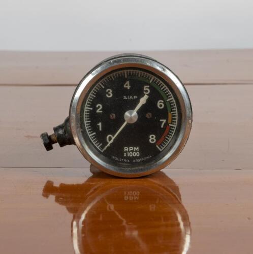 TACHOMETER: A SIAP Argentina motorcycle tachometer