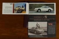 PORSCHE 911: A group of 1960's Porsche 911 related items. Porsche 911 vinyl Manual Pouch & Model Catalogues - 2