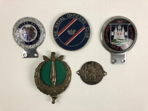 UNITED KINGDOM: A collection of car badges
