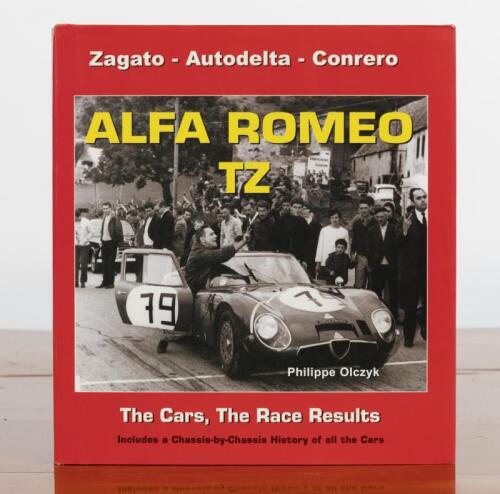 ALFA ROMEO: 'ALFA ROMEO TZ - ZAGATO - AUTODELTA - CONRERO' hardcover book by Philippe Olczyk