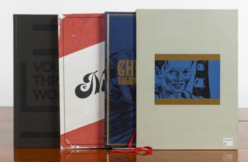 BROMLEY: A three volume hardcover book set featuring the artistic works of David Bromley