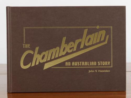CHAMBERLAIN: 'THE CHAMBERLAIN' hardcover book by John V. Hazelden. L.E of 500. Numbered '303'