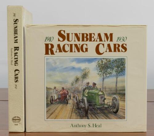 SUNBEAM: '1910 Sunbeam Racing Cars 1930' hardcover book by Anthony Heal. First Edition