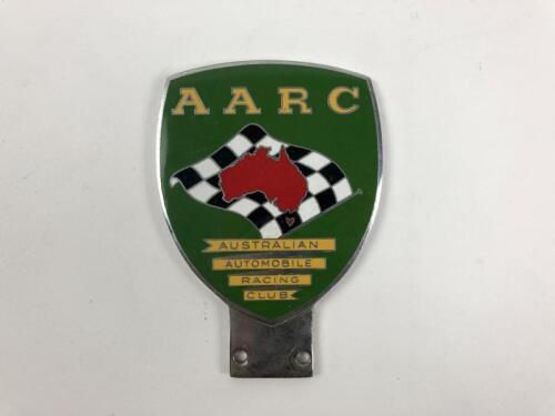 A.A.R.C: An 'Australian Automobile Racing Club' car badge