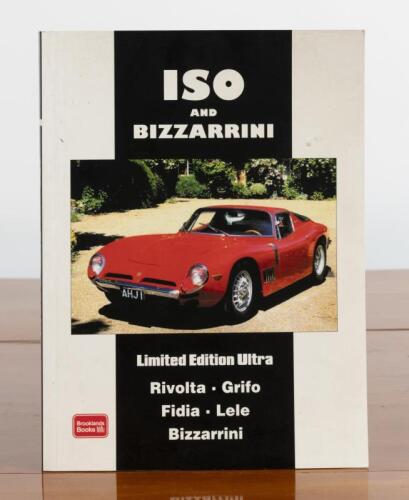 ISO/BIZZARRINI: 'ISO AND BIZZARRINI - Limited Edition Ultra' softcover book by Brooklands Books