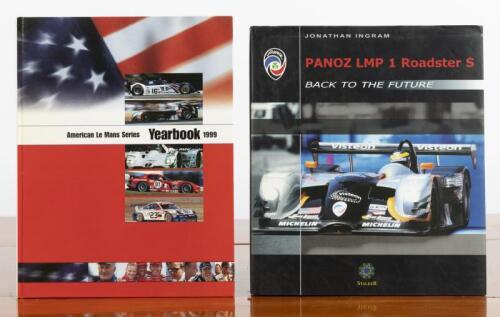 AMERICAN RACING: Two hardcover books detailing American racing. 'American Le Mans Series Yearbook 1999' signed by Don Panoz