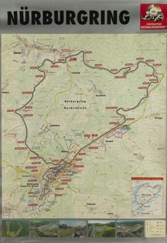 NURBURGRING: A 2004 NURBURGRING hanging poster