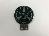 750 MOTOR CLUB: A 'Seven Fifty Motor Club' car badge