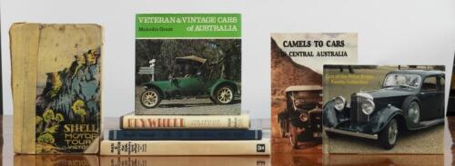 VETERAN/CLASSIC CARS: A group of publications related to veteran and classic cars. 'VETERAN & VINTAGE CARS OF AUSTRALIA' hardcover book by Malcolm Grant & 'Cars of the Peter Briggs Family Collection' hardcover book