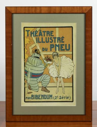 BIBENDUM: A BIBENDUM - 'THEATRE ILLUSTRE DU PNEU, PAR BIBENDUM (2e Serie) print