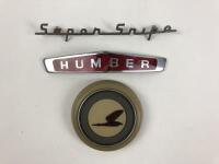 HUMBER: Three Humber car badges