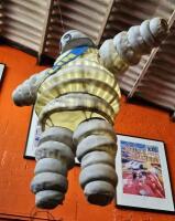 MICHELIN: An impressive original Monsieur Bibendum promotional full size suit, with vinyl sash in light blue. Circa 1960's - 4