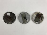 J.A.F: Three Japan Automobile Federation badges - 2