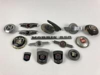 MORRIS: A collection of Morris car badges