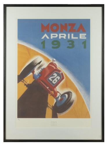 MONZA: A COYS OF KENSINGTON 'MONZA APRILE 1931' promotional poster. Numbered '137/850'