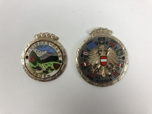 AUSTRIA: Two Austrian car badges